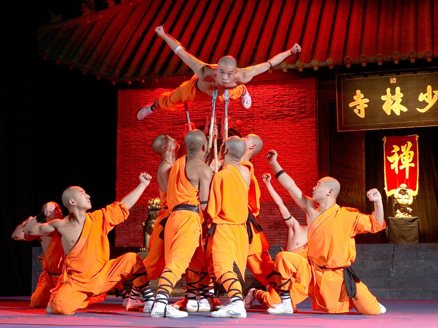 Mönche des Shaolin Kung Fu
